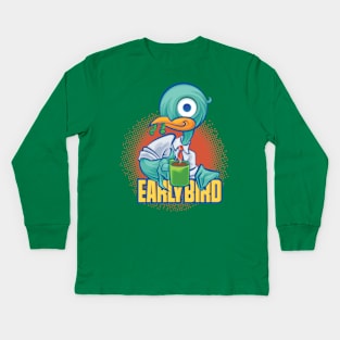 Early Bird Kids Long Sleeve T-Shirt